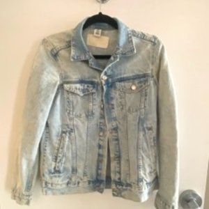 Demin Jacket, Jean Jacket, Light wash demin jacket, &Demin, Size 4